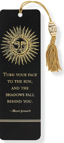 Sun Beaded Plastic Bookmark