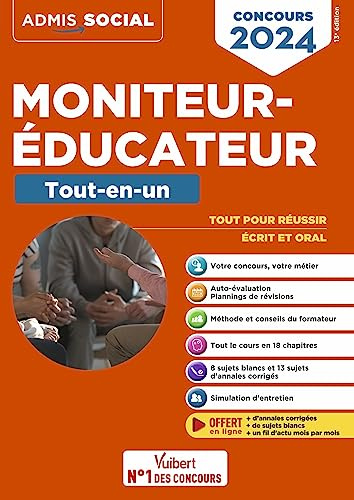 Concours Moniteur-éducateur - Le tout-en-un: Concours 2024