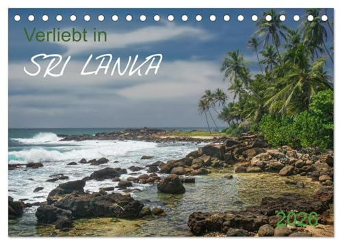 Verliebt in Sri Lanka (Tischkalender 2026 DIN A5 quer), CALVENDO Monatskalender: Impressionen der strahlend schönen Perle im indischen Ozean (CALVENDO Orte)