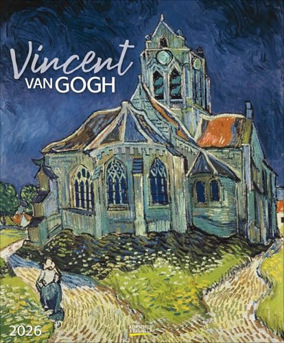 Vincent van Gogh 2026: Kunstkalender mit Werken des Künstlers Vincent van Gogh. Großer Wandkalender mit Meisterwerken der modernen Malerei. Format: 45,5 x 55 cm