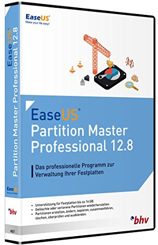 EaseUS Partition Master Professional 12.5