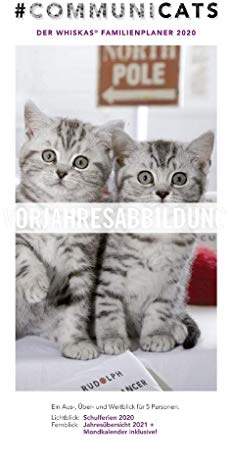 Whiskas Familienplaner Kalender 2021