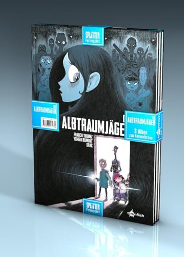 Die Albtraumjäger Ferienpaket: Band 1 – 3: Die ersten 3 Bände der düsteren Krimi-Comicserie für junge Leserinnen und Leser