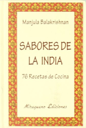 Sabores de la India. 76 recetas de cocina (Sugerencias)