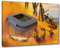 Ultras Stadion Dresden Format: 60x40, Bild auf Leinwand XL, fertig gerahmt