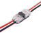 Low Voltage Wire Connectors, Brightfour 12 Pack Quick Solderless Wire Splice Connector, 2 Way Automotive Wire Connectors, Reliable Connection Small Wire Connectors I Type 2 Pins, Fits 20-24 AWG