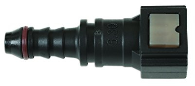 Connect 37212 Fuel Line Straight Quick Connectors 6.3mm x 6mm 3pc