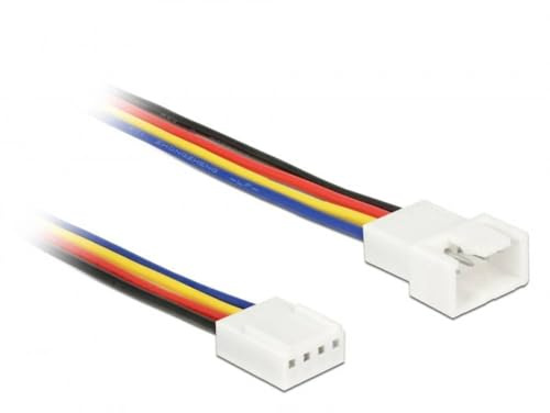DELOCK Verlängerungskabel PWM Lüfteranschluss 4Pin 1.0m, 85364