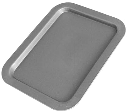 Great British Bakeware Single 36cm Superior Double Coated Non-Stick Large Roasting Tray, Oven Baking Tray, PFOA & BPA Free Cookware, Oven Safe Baking & Roasting Tin, Made in England