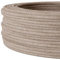 Textilkabel für flexible Elektroinstallation (H05VV-F), Stoffkabel 3x1.5mm², Aufputz-Textilkabel, Installationskabel, Leinen - Meterware