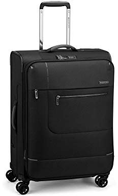 Roncato Mittelgrosser Koffer Erweiterbar 63Cm Weich Sidetrack - cm 63 x 44 x 27/31 Fassungsvermögen 62/70 L Erweiterbar Leicht Organisierter Innenraum TSA-Schloss 2 Jahre Garantie