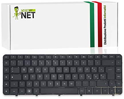 NewNet Keyboards Tastiera Italiana Compatibile con Notebook HP Pavilion DV6-3116sl DV6-3111sl DV6-3112sl DV6-3109sl DV6-3103sl DV6-3080el DV6-3102sl DV6-3145sl dv6-3043el