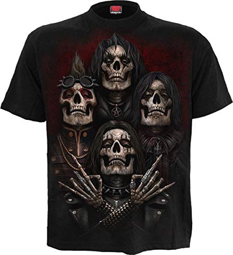 Spiral - Faces of Goth - T-Shirt Schwarz - S