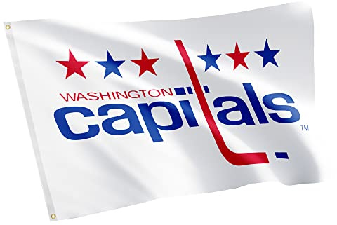 Desert Cactus Washington Capitals Flag NHL 100% Polyester Indoor Outdoor 3x5 feet National Hockey League Team Flags (Vintage Flag #1)