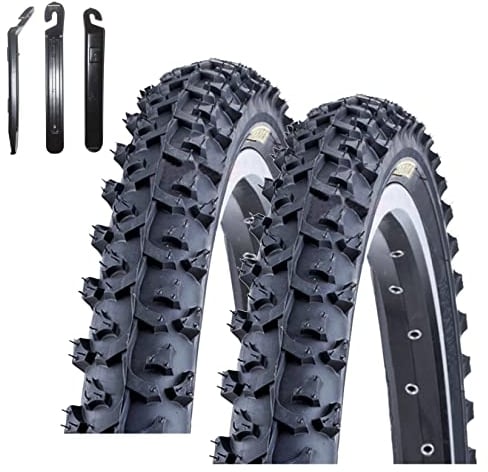 2 x Kenda K-850 MTB Fahrradreifen Fahrradmantel Schwarz 50-406 (20 x 2.0) inkl. Reifenheber