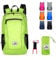 Lywencom Wanderrucksack, faltbarer ultraleichter 20L wasserdichter Sportspeicher leichter Rucksack für Outdoor-Radsport-Camping-Picknicks (Grün)