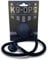 K9 Ops Moki Dog Ball on a Rope Tug Toy - Solid Rubber Fetch Training Reward - Large Dogs Tug of War Launcher Indestructible Thrower Aggressive Chewers (Coal Black - Black Rope)