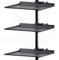 ERINGOGO 3pcs Microphone Stand Tray, 7.9 x 5.1in Sound Card Tray, Mic Stand Accessory Tray, Holder Clamp - On Rack for Music Sheets, Live Streaming