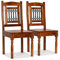 KTHLBRH Esszimmerstühle 2 STK. Massivholz Palisander-Finish Klassisch,küchenstühle,esstisch stühle,esszimmermöbel,stühle,Wohnzimmer stühle,Geeignet für Wohnzimmer, Küche, Schlafzimmer