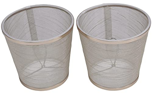 SAHROO Lampenschirme für Kronleuchter, zum Anklippen, Goldfarben