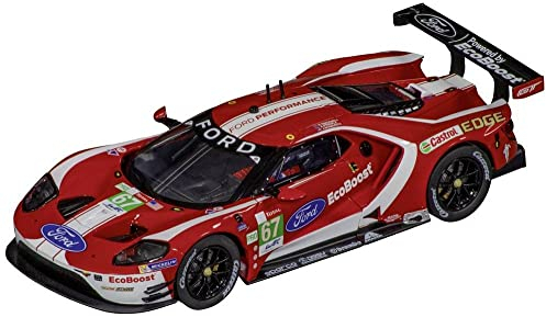Carrera - 20031023 - DIGITAL 132 I Ford GT Race Car No.67 I Hochwertige lizenzierte Ford-Nachbildung mit Front- Rück- & Bremslichtern I Einfacher Betrieb auf der Heim-Slot-Rennbahn I Maßstab 1:32