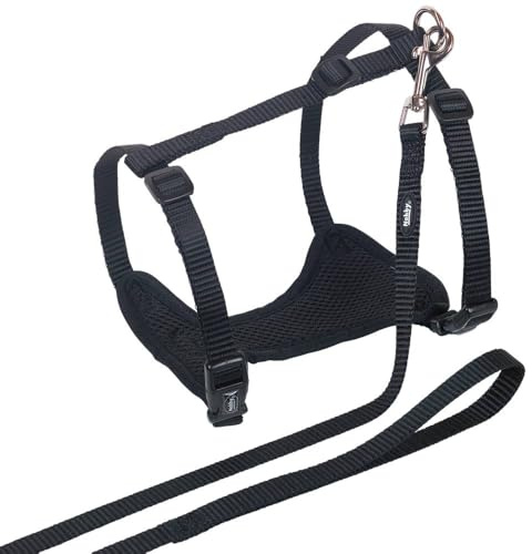 Nobby 88410-05 Katzengarnitur Mesh schwarz; S-M