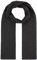TOM TAILOR Herren 1043448 Basic Winterschal mit Kaschmir, 10617-Black Grey Melange, OneSize