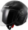 Amato Moto CASCO JET LS2 AIRFLOW 2 SOLID NERO LUCIDO (L)