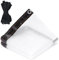 KJLEEN 2M x 2M Clear Tarpaulin Waterproof Heavy Duty Transparent Tarpaulin Sheet Waterproof Tarp Clear Tarp with Eyelets and Rope for Home Garden Outdoor Camping Greenhouse Chicken Rabbit Hutch