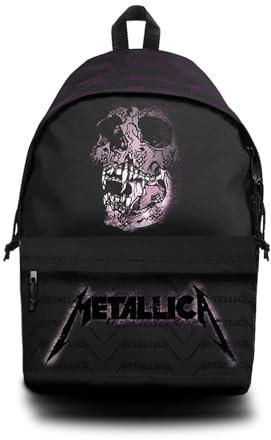 Rocksax Unisex Metallica Daypack-Pushhead Tagesrucksack, Schwarz