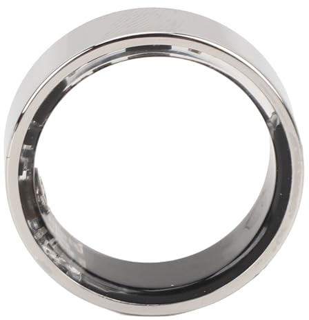 Smart Ring Health Tracker, Gesundheitsringe für Frauen und Männer, Unterstützt 6–7 Tage Akkulaufzeit, Wiederaufladbarer, Wasserdichter IP68-Smart-Bluetooth-Ring, Ihr Gesunder (9#)