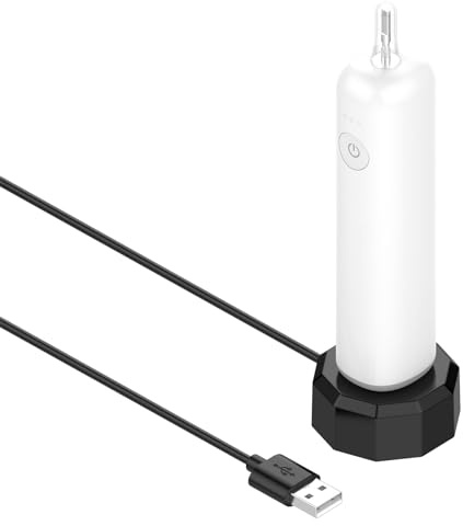 XBERSTAR Ladekabel Dock für Laifen Elektrische Zahnbürsten Ladestation Tragbares magnetisches Ladegerät mit USB-Kabel