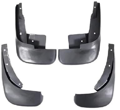TYSMYXGS Auto-Schmutzfänger Auto-Spritzschutz Für Volkswagen Für VW Für Polo Mk4 2002-2009 9N Kotflügel-Schmutzfänger, Kotflügel, Spritzschutz Vorne Und Hinten, Satz Gummi Kunststoff