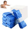 8-Pieces Nappy Bin Refills,Biodegradable Nappy Bags Scented,Smellproof Nappy Sacks Compatible with Various Refill Cassettes,Capacity of 290 Nappies(Blue)