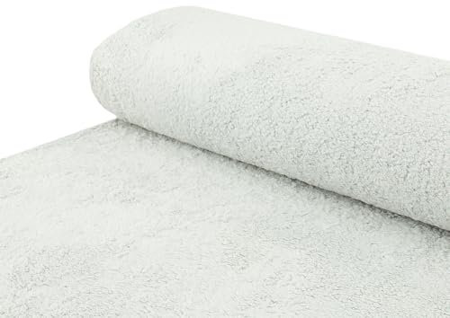 Baumwoll Teddy Stoff kuschelweich flauschig OEKO-TEX® - Meterware ab 25 cm x 150 cm - Stoff zum Nähen