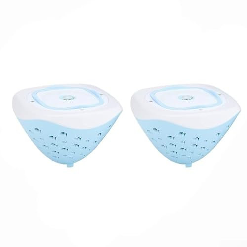 Honseadek Lot de 2 lampes LED étanches pour piscine, extérieur, fête, décoration de baignoire, pour jardin, terrasse