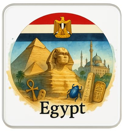 Egypt Fridge Magnet – Travel Souvenir Gift Magnet