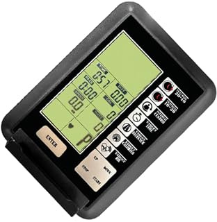 Ailan Bike Speedometer Upright Stationary Bicycle Comes With Compact Making Indoor Cycling Workouts Essential Data Fitness Equipment Digital Meter Speedometer