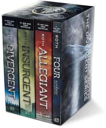 Divergent Series Four-Book Paperback Box Set: Divergent, Insurgent, Allegiant, Four