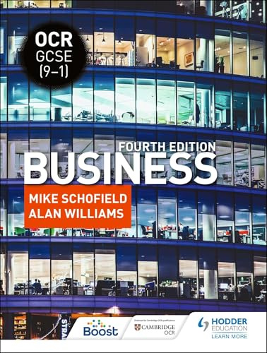 OCR GCSE (9–1) Business, Fourth Edition