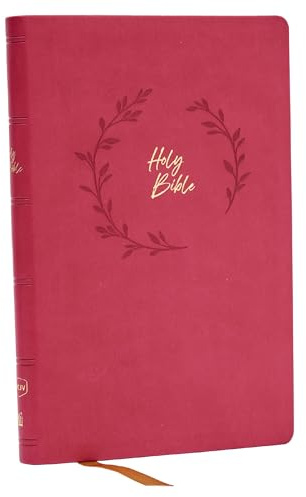NKJV Holy Bible, Value Ultra Thinline, Pink Leathersoft, Red Letter, Comfort Print: New King James Version, Pink, Leathersoft, Value Ultra Thinline, Red Letter, Comfort Print