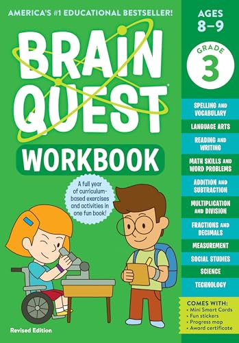 Brain Quest Workbook: 3rd Grade (Revised Edition)