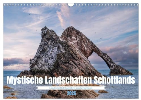 Mystische Landschaften Schottlands (Wandkalender 2026 DIN A3 quer), CALVENDO Monatskalender: Eine einzigartige Fotosammlung mit Schottlands Landschaften (CALVENDO Natur)