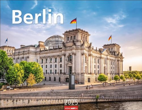 Berlin Kalender 2025: Die Hauptstadt eingefangen in einem großen Fotokalender von namhaften Fotografen. Wandkalender 2025. 44 x 34 cm Querformat (Reisekalender Weingarten)