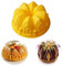 JasCherry Silikon Backform für Schokolade, Cupcakes, Kuchen, Muffinform für Muffins, Pudding, Eiswürfel und Gelee - Cartoon Schloss