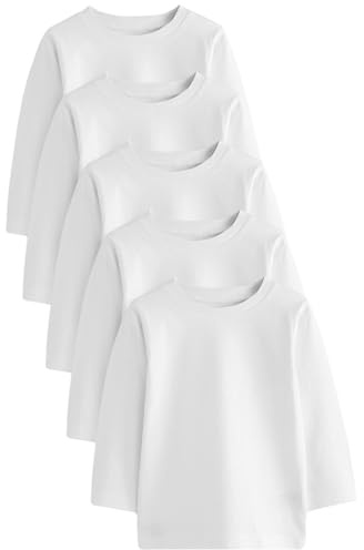 NEXT Jungen Shirts 5Er Pack Weiß 3-6 Monate