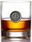 English Pewter Company – Vaso Old Fashioned de cristal con monograma de inicial, 325 ml, personalizable
