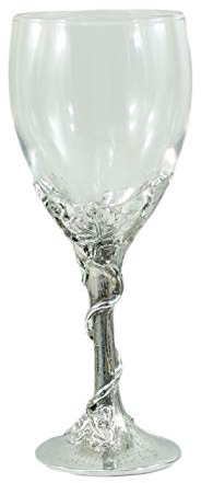 Cavagnini Kelch Zinnglas für Wasser, Wein, Flute, Master, Italien (Wasserglas)