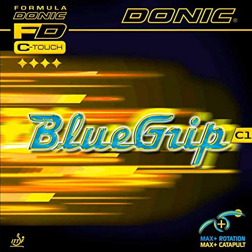 DONIC Belag Blue Grip C1 Farbe 2,0 mm, rot, Größe 2,0 mm, rot