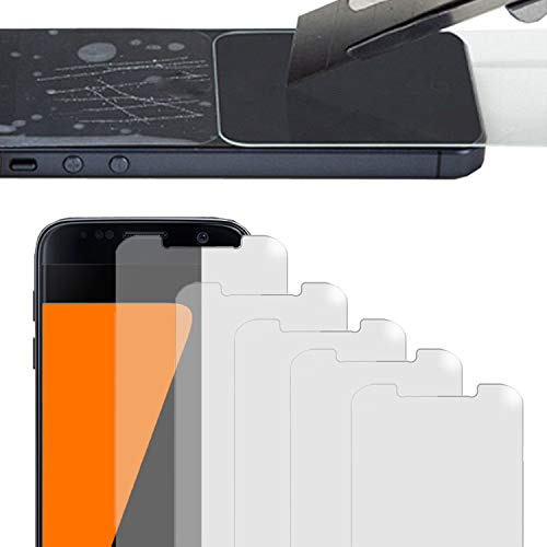 Eximmobile - 5 Stück Displayschutzfolie kompatibel mit Apple iPhone 8/7 / SE 2020 Schutzfolie Selbstklebende Displayfolie biegsame Schutzfolie dünne Flexible Folie transparent klar Anti Kratzer